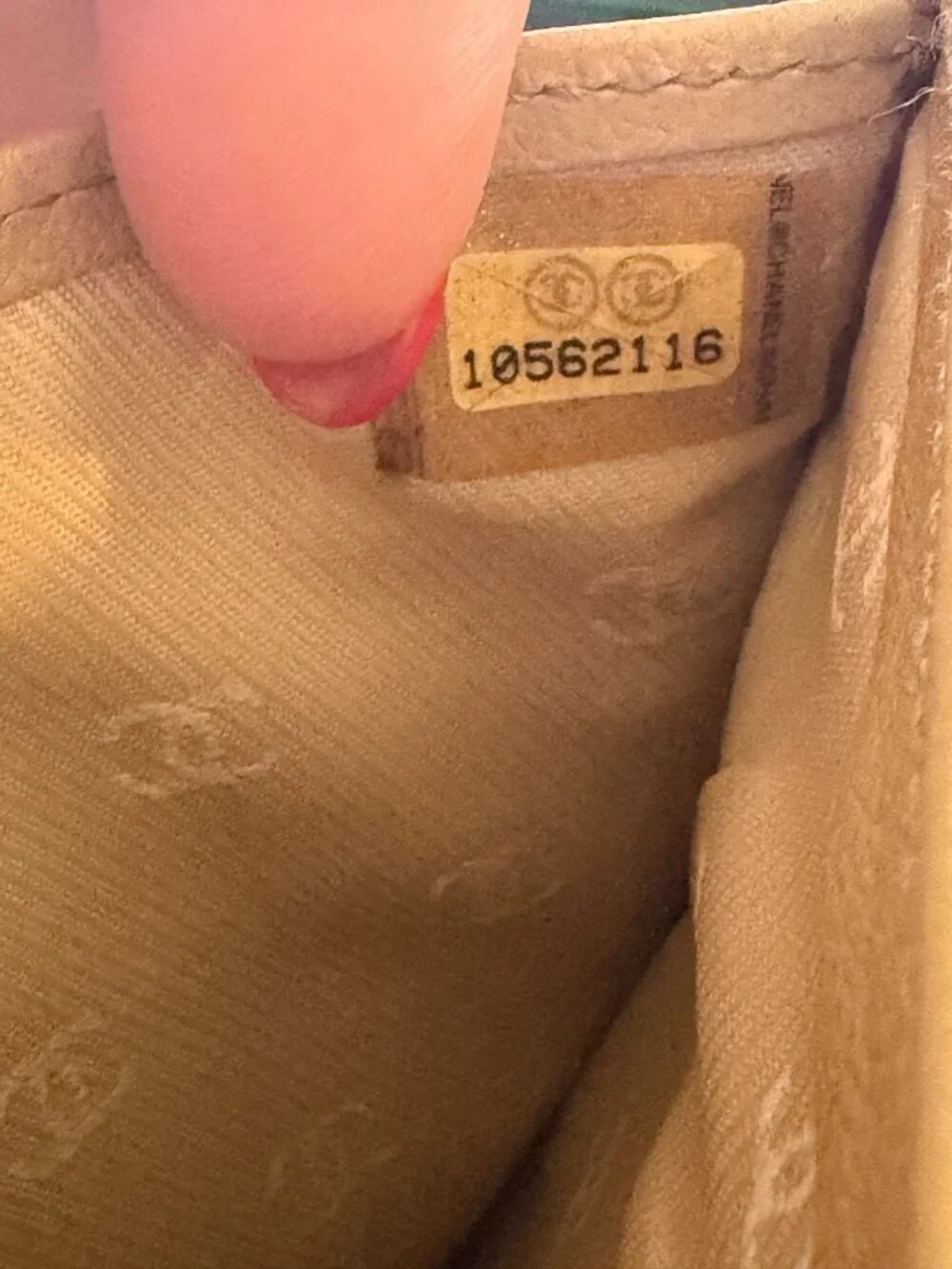 CoCo Chanel Yellow Gold Beige Wallet May 2007